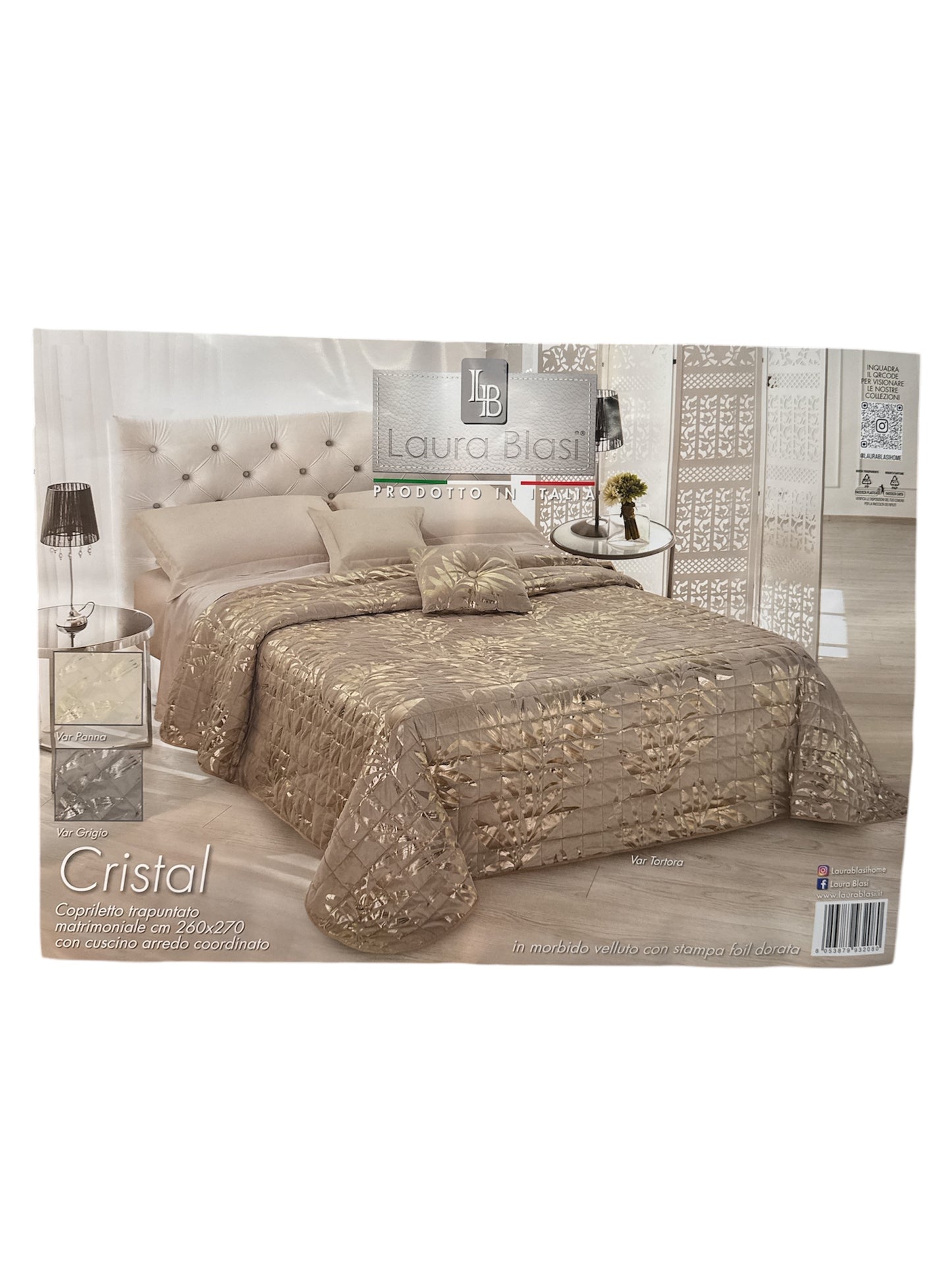Copriletto Trapuntato Cristal