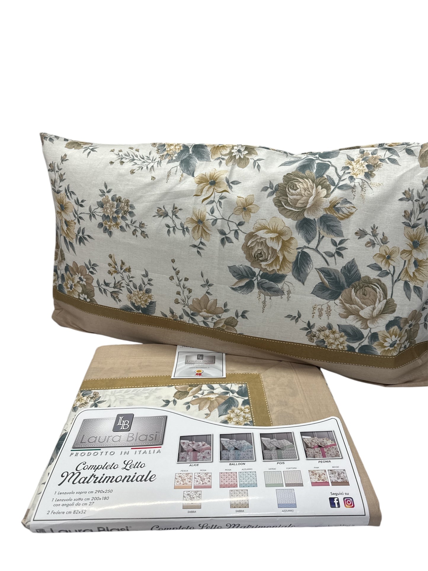 Completo Letto Laura Blasi art. Peonia